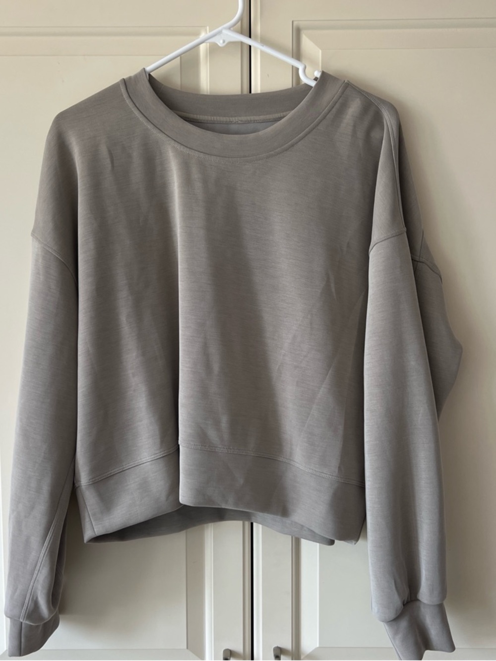 lululemon athletica Slate Gray Crewneck Sweatshirt